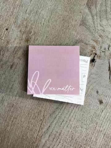 "You Matter" Post-it Note