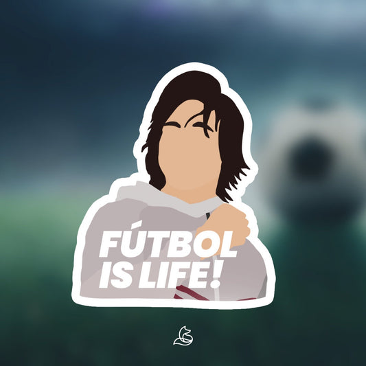 Futbol is Life Sticker | Water bottle sticker | Laptop sticker | Vinyl Sticker