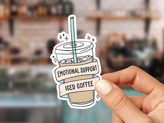 Emotional Support Iced Coffee